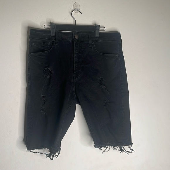 American Eagle Outfitters Other - AE black distressed sz 34 shorts